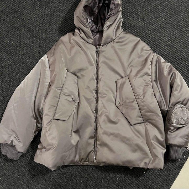 Louis Vuitton Embroidered oversized bomber jacket