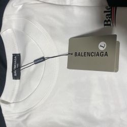 T-Shirt Balenciaga White 👕