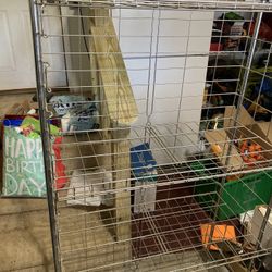 Steel Shelving Rack & Small Shelves 