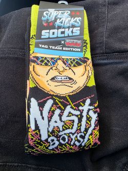 Nasty Boys Pro Wrestling Crate Pro Kicks Socks Nasty Boys WWF WWE WCW