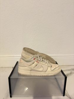 Nike Dunk Low – Sail/Beige (Canvas) Size 8 (EU 41)