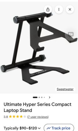 Dj laptop stand