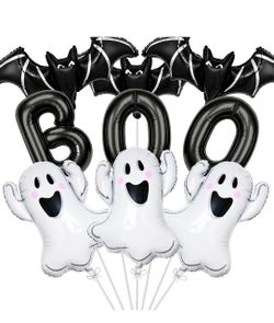 Halloween BOO Foil Balloon Set