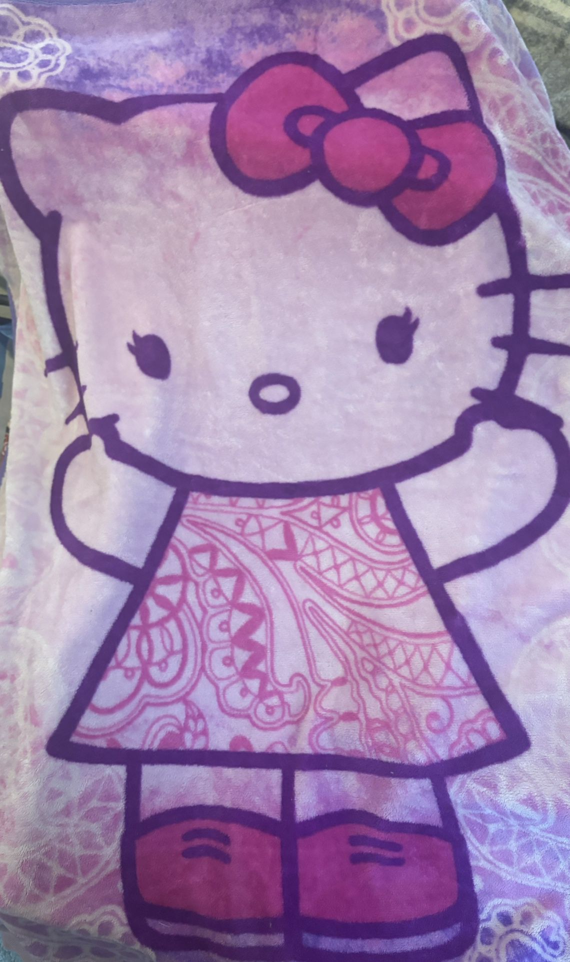 Hello Kitty Blanket & Stuffy Doll