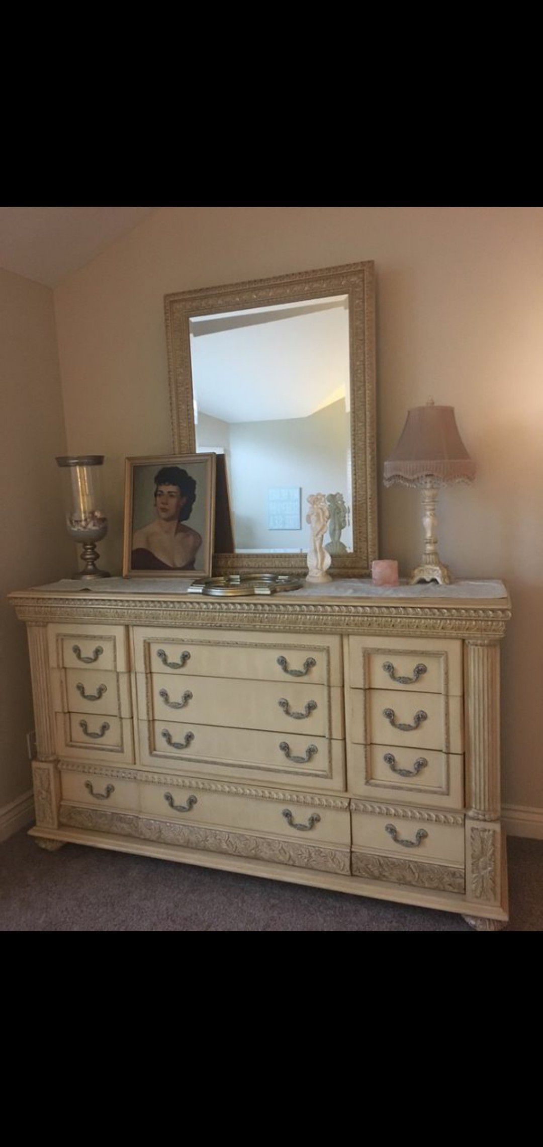 Beautiful Pulaski Bedroom Set Armoire dresser night stand