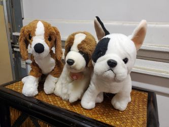 Plush Dogs LIKE NEW