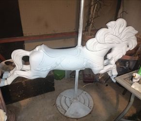Carousel horse