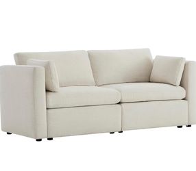 CHITA Small Modular Sectional Fabric Sofa Set$300