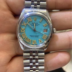 Rolex Datejust Diamond Tiffany And Co Box Papers Buy Sale Trade Cartier Gold Silver 
