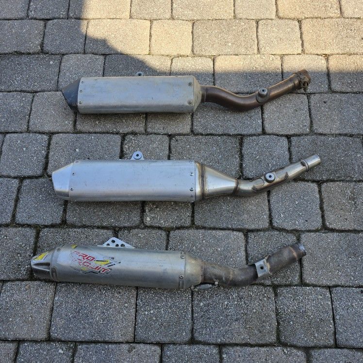 Dirt Bike Slip On Pipes KX450