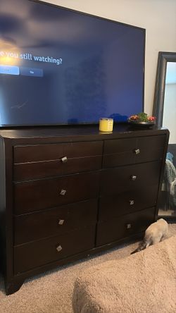 Bedroom dresser, Brown
