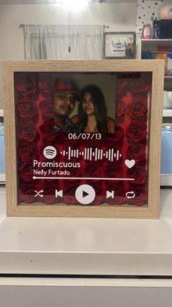 Shadow box With Spotify Code!