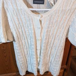 Medium Short Sleeve Cardigan 