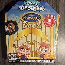 Disney Doorables Hercules Collection Peek Exclusive 9 Figures - BRAND NEW