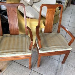 Too beautiful solid wood armrest chairs