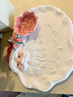 World bazaars hors d’oeuvres/chip and dip platter Christmas