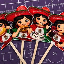 Toppers Para Gelatinas/postres