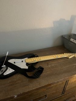 Rock band Xbox 360 guitar