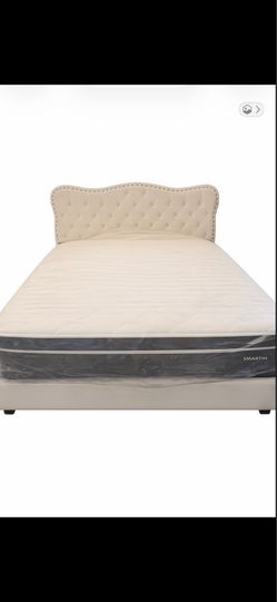 Queen bed new we deliver