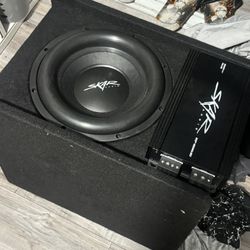 Skar Subwoofer And Amp