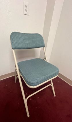 Padded Folding Chairs 13 In All