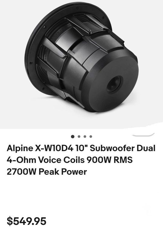 Alpine Speaker With Bod