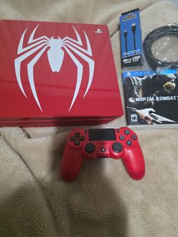 Sony playstation pro special edition spider man