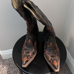 Leather Corral Boots 