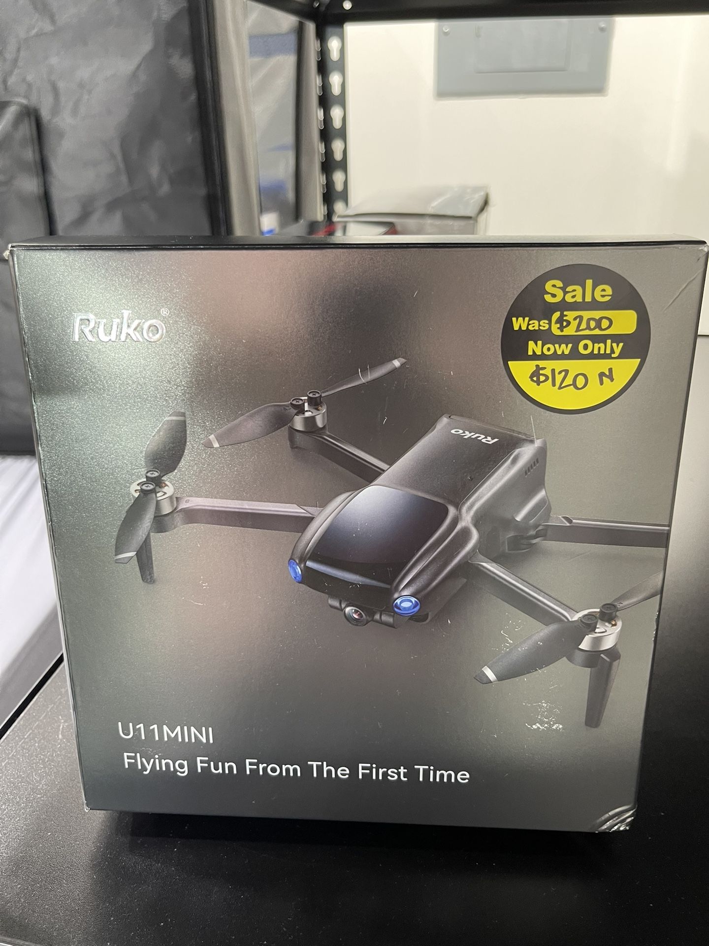 Ruko U11MINI Drones with Camera for Adults 4K, 70 Min 2 Batteries, Under 249g, Camera Drone with GPS TOF 9800FT Long Range Auto return for beginner