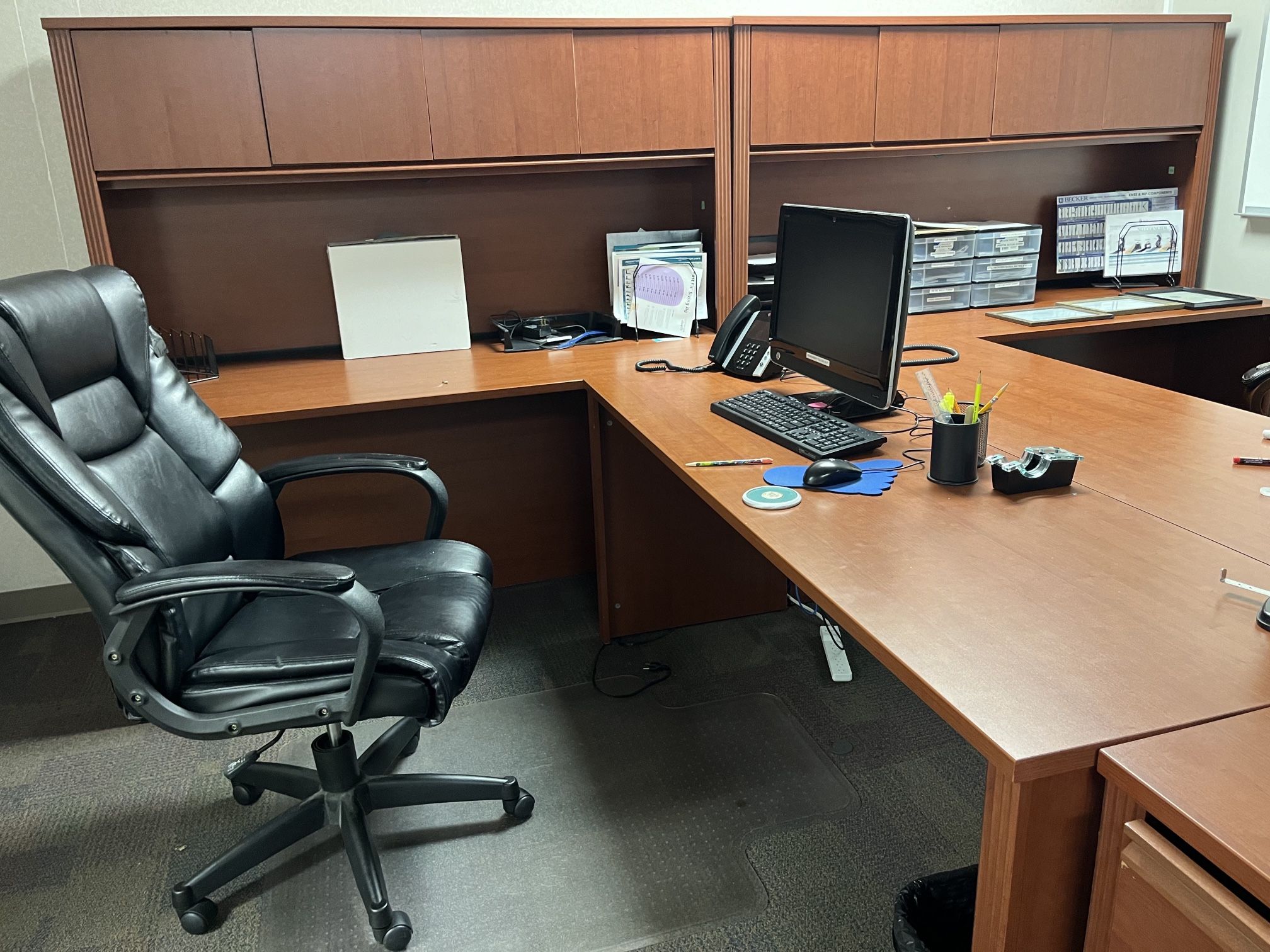 Office Desk With Hutch 