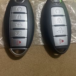NISSAN KEY FOG  2 
