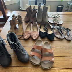 Women’s 10 Pairs Of Shoe Bundle 