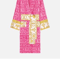 Pink Versace Robe Size Large 