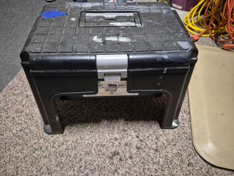 Storage Step Stool 1 foot tall