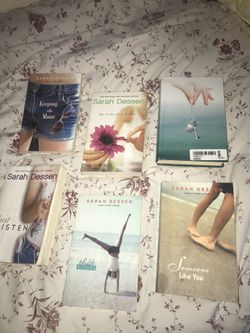 Sarah Dessen book collection