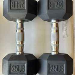 25 lb Dumbbell Pair