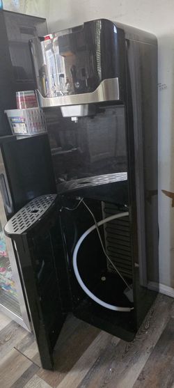 Black Bottom-Load Water Cooler Dispenser