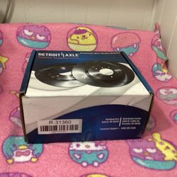 Detroit Axle Premium Disc Brake Rotors For Mitsubishi Eclipse 2000-2005