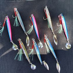 1oz Inshore Fishing Jigs $5 Each Firm On Price
