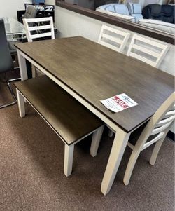 NEW DINING ROOM SET WITH FREE DELIVERY PAY UPON DELIVERY