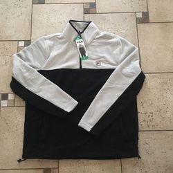 NWT Fila Men’s Fleece Half Zip Size XL