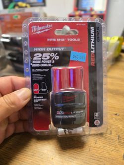 Milwaukee M12 RedLithium High Output CP2.5 Battery