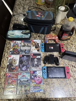 2 Nintendo Switches A Bunch Of Games Just Wanna Get Rid Of It