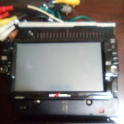 Car Vision Pull Out Face Off Car Stereo System