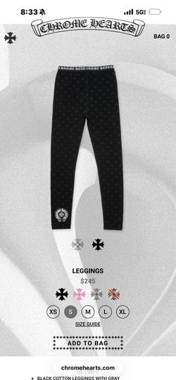 Chrome hearts leggings