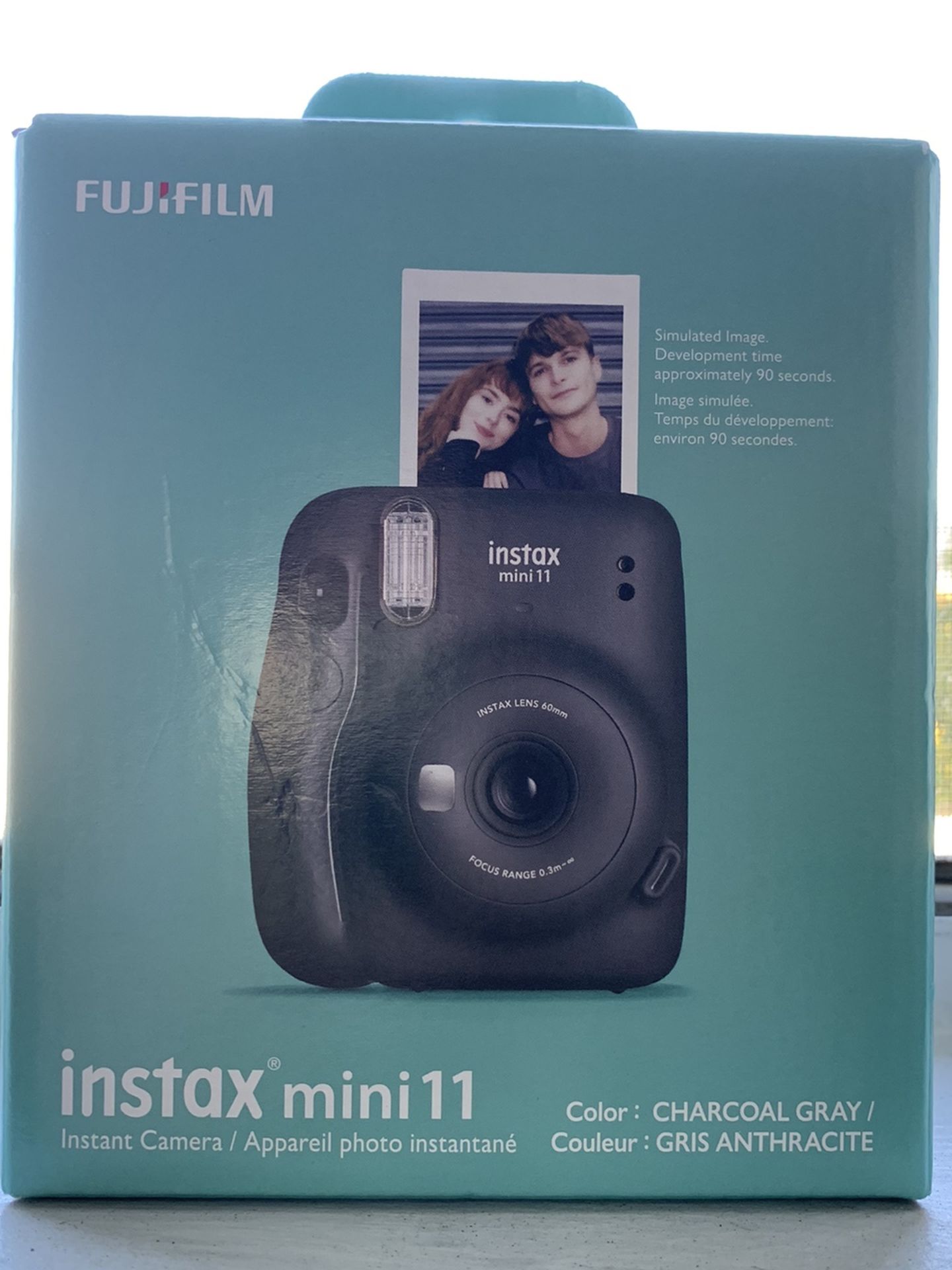 new instax mini 11 + 10 sheet instant film（ black）