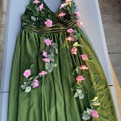 Tipsy Elves Green Mother Nature Halloween Costume 