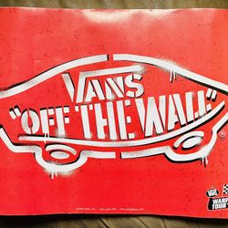 Vans Off The Wall Vans Warped Tour ‘03 Posters RARE 2003