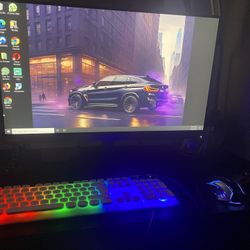 Monitor, Keyboard, Mouse 