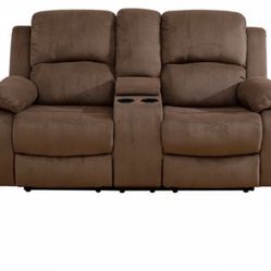 Reclining Electric Loveseat-Cyber Monday Sale